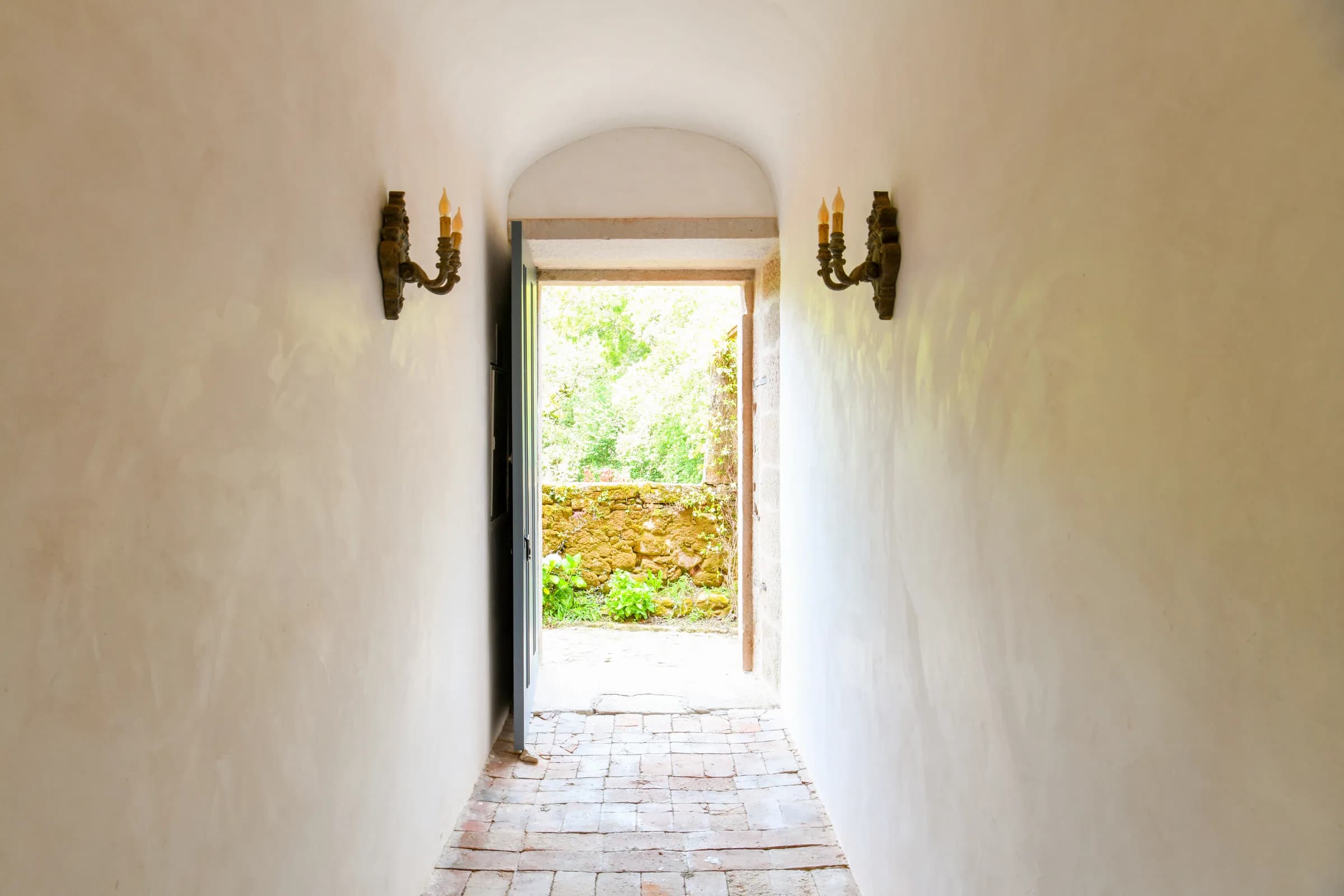 Une allée du jardin