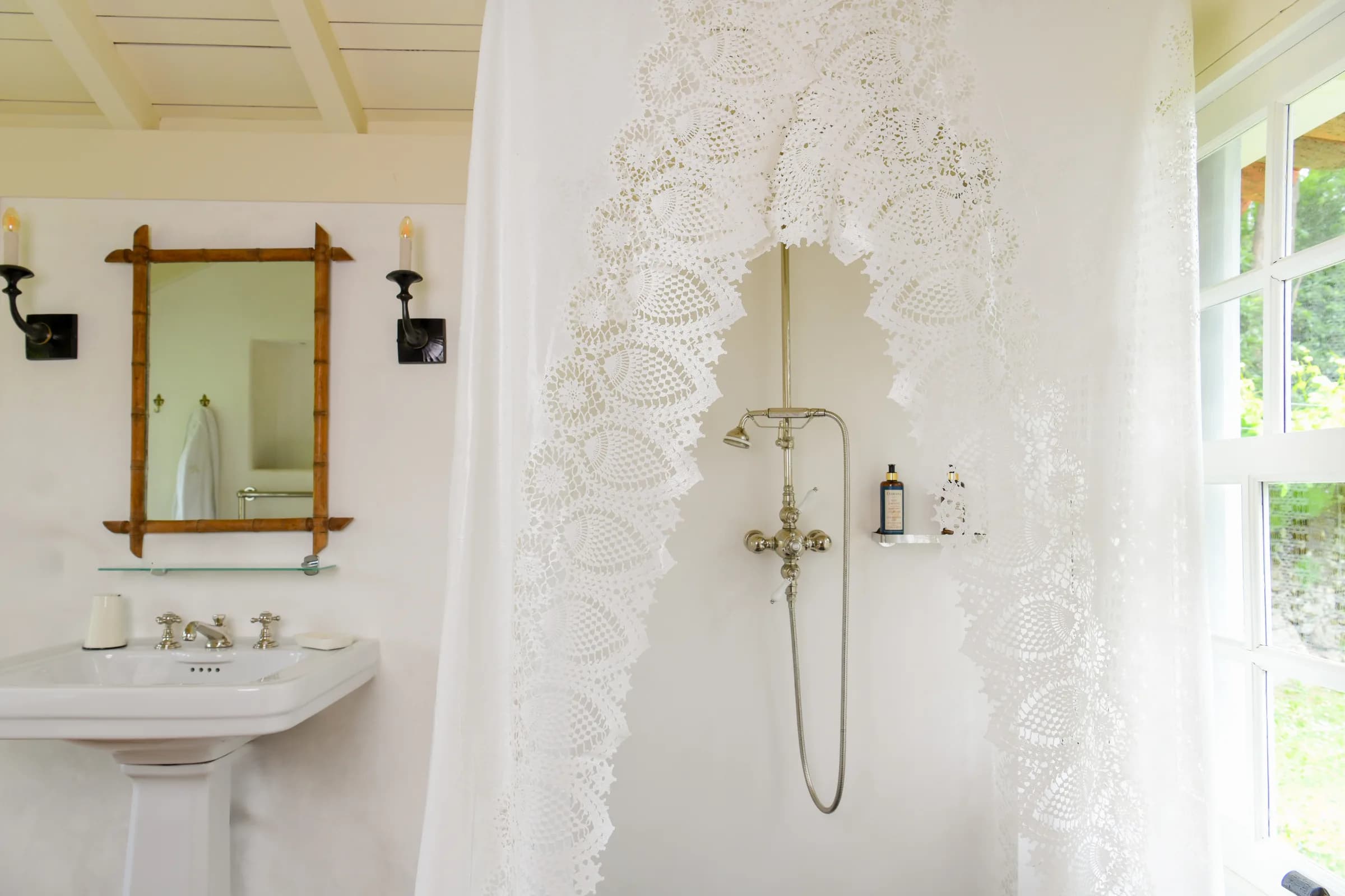 La salle de bain de la Suite Capucine