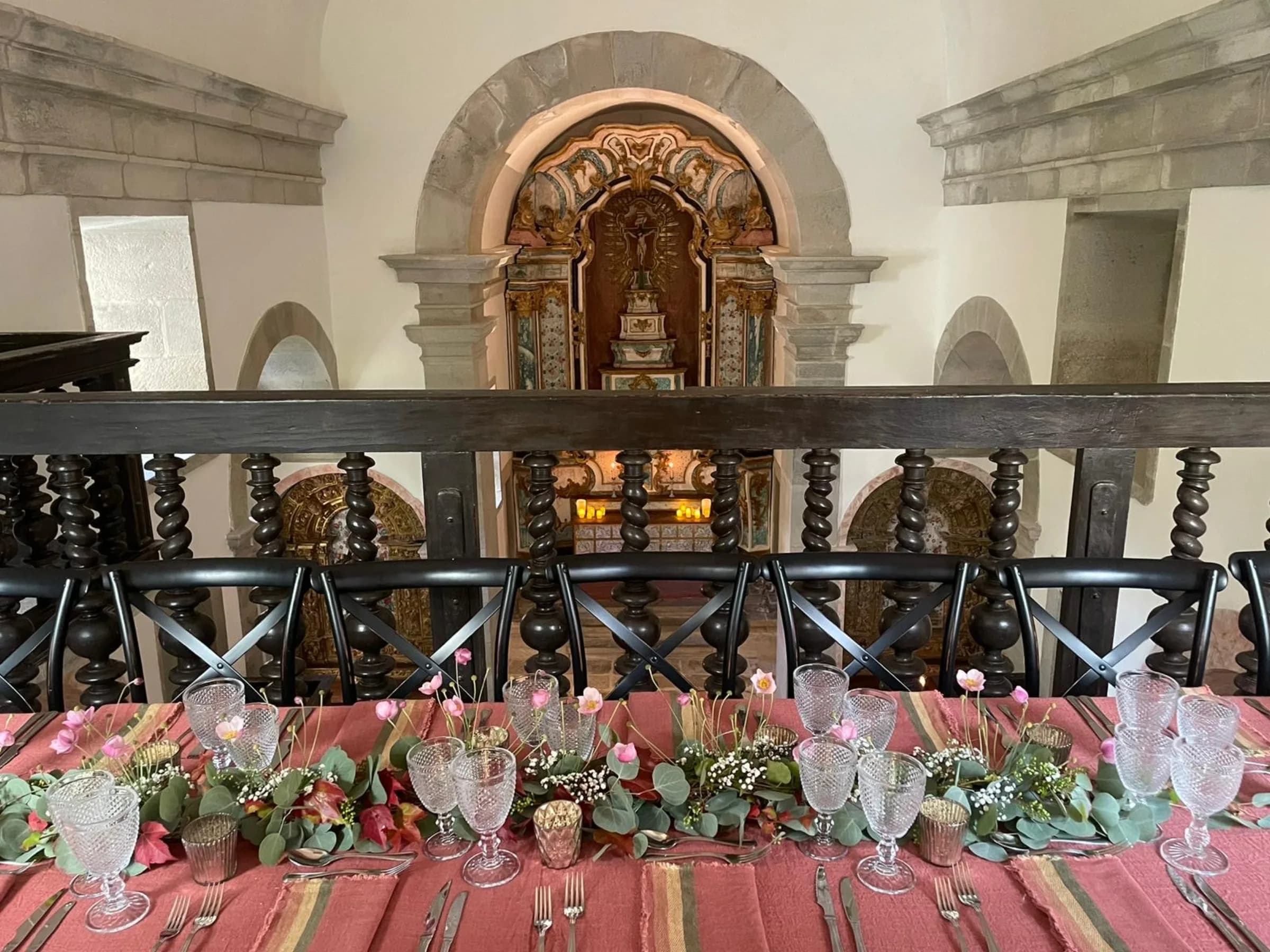 The church balcony, an elevated and intimate vantage over the nave